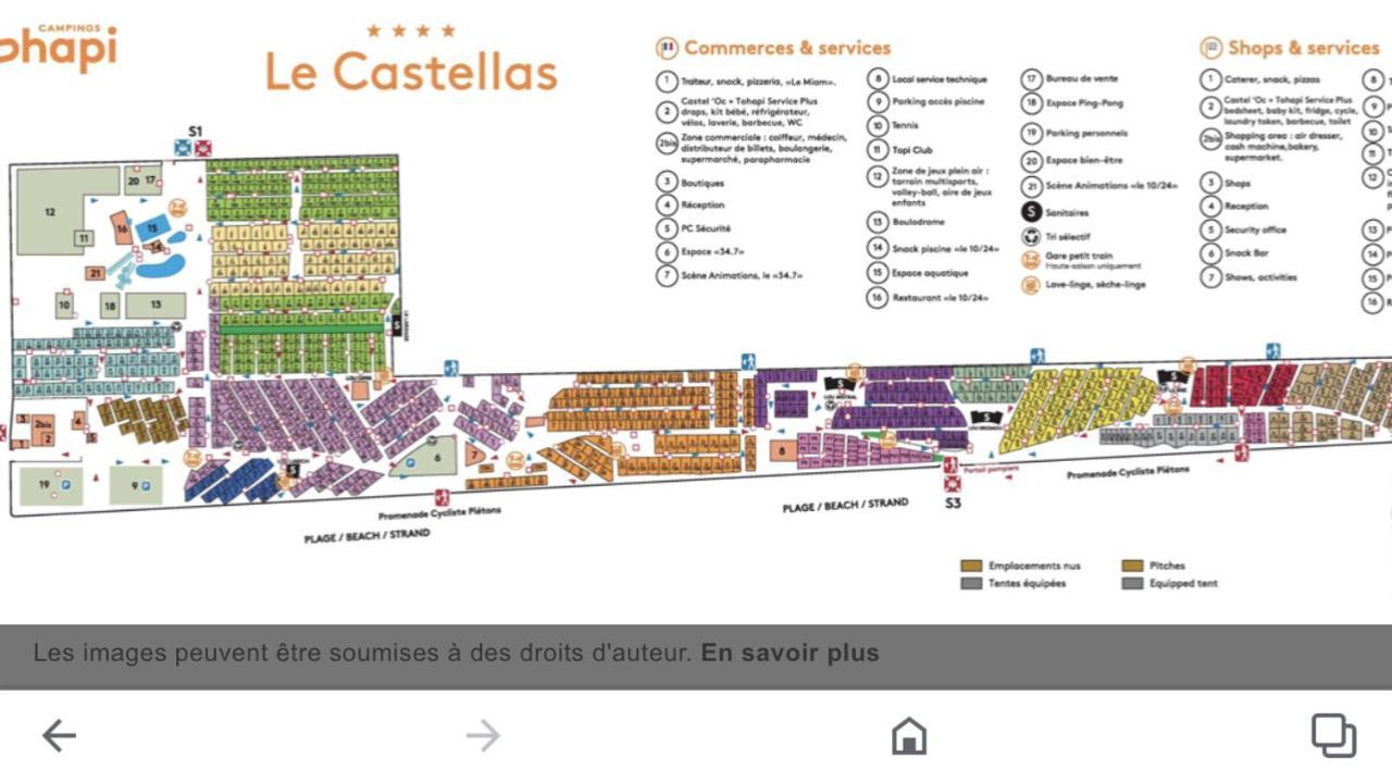 Le Castellas Campeggio Sète